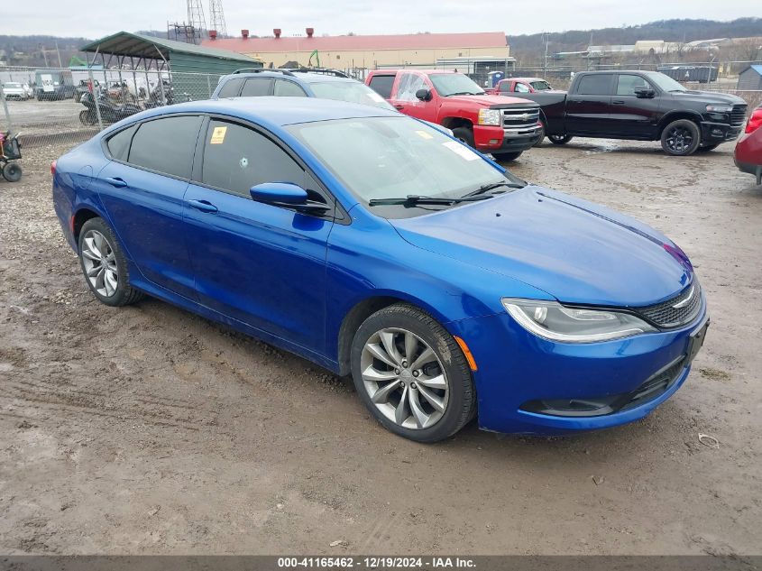 VIN 1C3CCCBB9FN725374 2015 Chrysler 200, S no.1