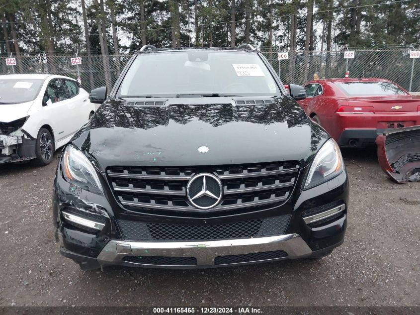 VIN 4JGDA2EB0DA209979 2013 Mercedes-Benz Ml 350 Blu... no.12