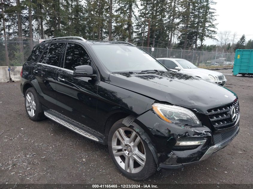 VIN 4JGDA2EB0DA209979 2013 Mercedes-Benz Ml 350 Blu... no.1