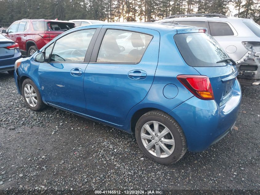 VIN VNKKTUD32FA052834 2015 TOYOTA YARIS no.3