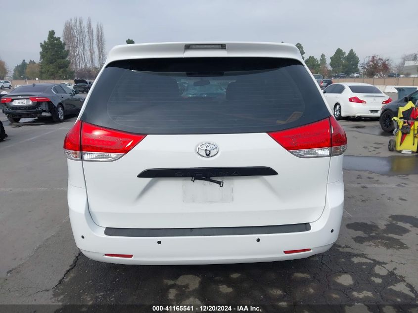 VIN 5TDZK3DC6DS280582 2013 Toyota Sienna, L V6 7 Pa... no.17