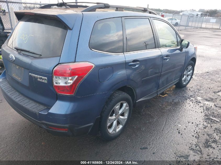 VIN JF2SJAHC9EH555047 2014 Subaru Forester, 2.5I Li... no.4