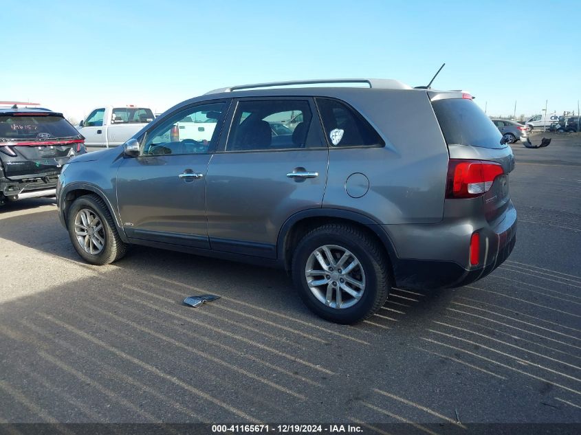 VIN 5XYKTDA75FG605380 2015 KIA SORENTO no.3