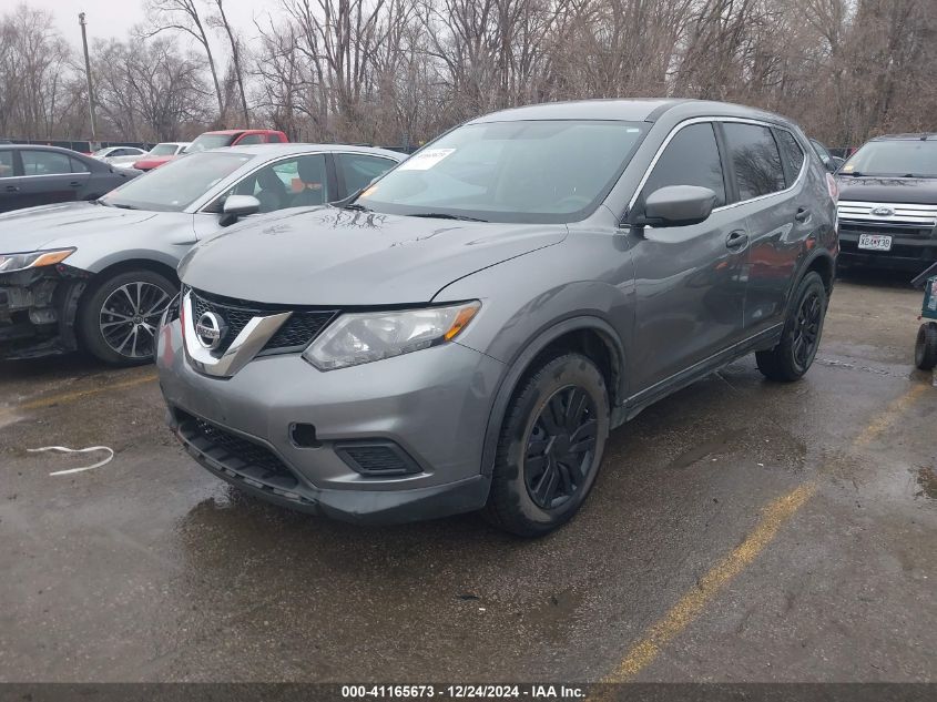 VIN KNMAT2MV7GP648899 2016 Nissan Rogue, S no.2