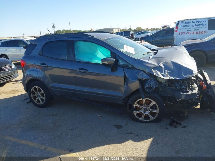 2018 Ford Ecosport Se VIN: MAJ3P1TE9JC186083 Lot: 41165724