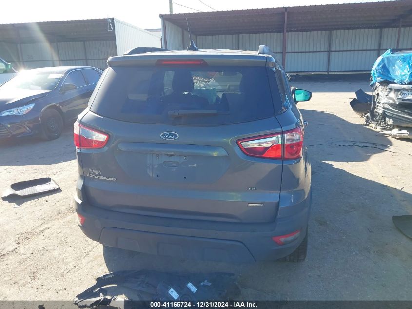 2018 Ford Ecosport Se VIN: MAJ3P1TE9JC186083 Lot: 41165724