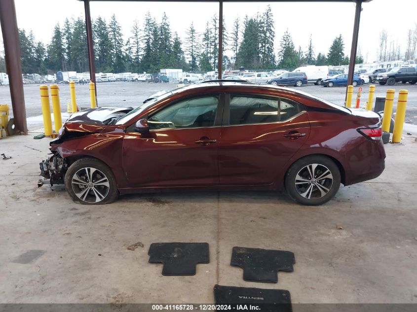 VIN 3N1AB8CV3NY285748 2022 NISSAN SENTRA no.14