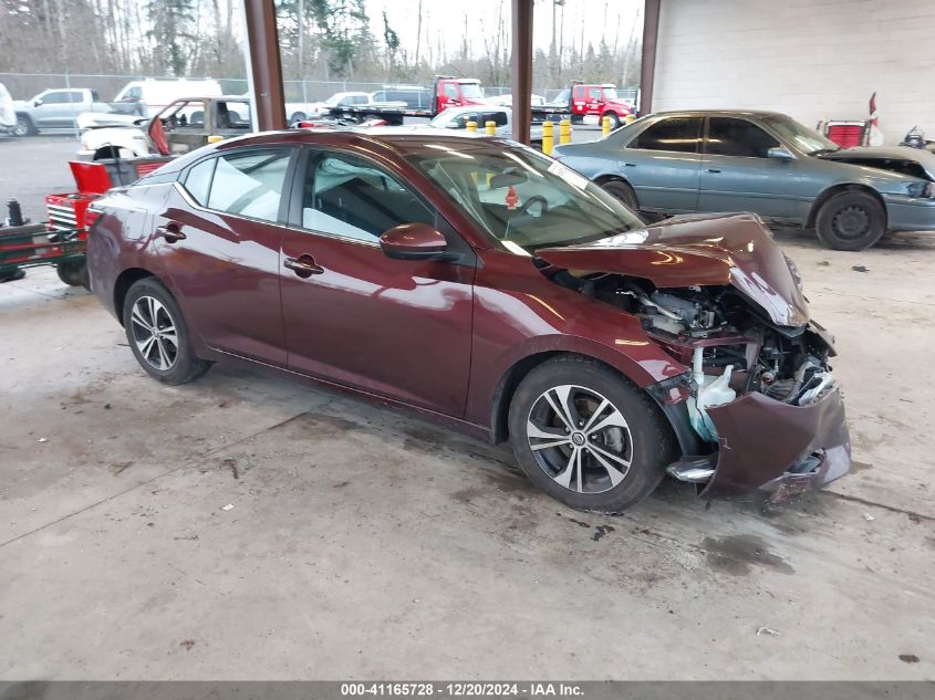 VIN 3N1AB8CV3NY285748 2022 NISSAN SENTRA no.1