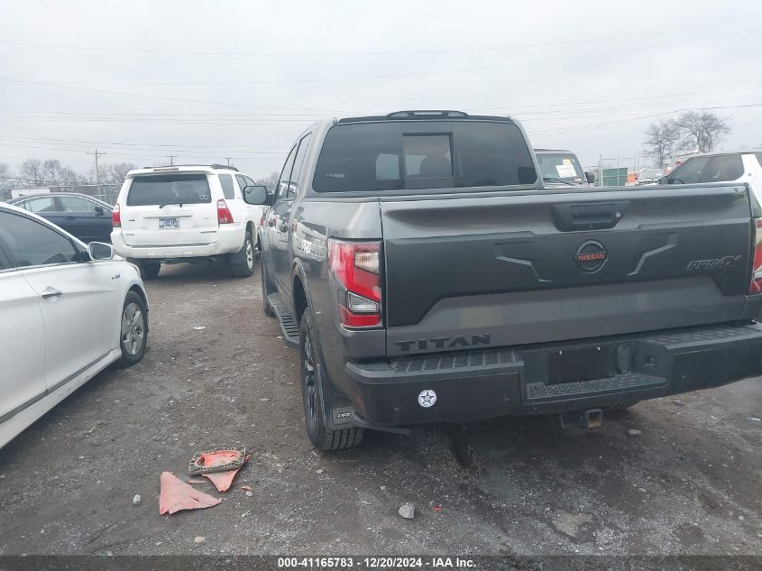 VIN 1N6AA1ED7LN506061 2020 Nissan Titan, Pro-4X 4X4 no.3