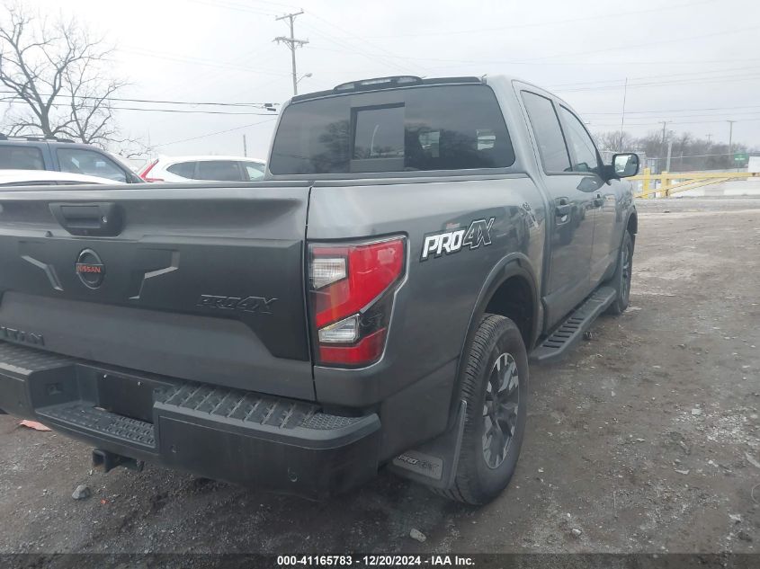 VIN 1N6AA1ED7LN506061 2020 Nissan Titan, Pro-4X 4X4 no.4