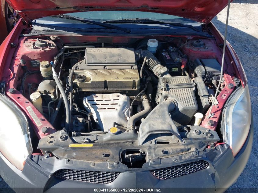 2008 Mitsubishi Eclipse Gs VIN: 4A3AK24F38E038701 Lot: 41165800