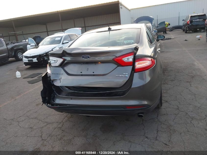 VIN 3FA6P0LU4DR325072 2013 FORD FUSION HYBRID no.16