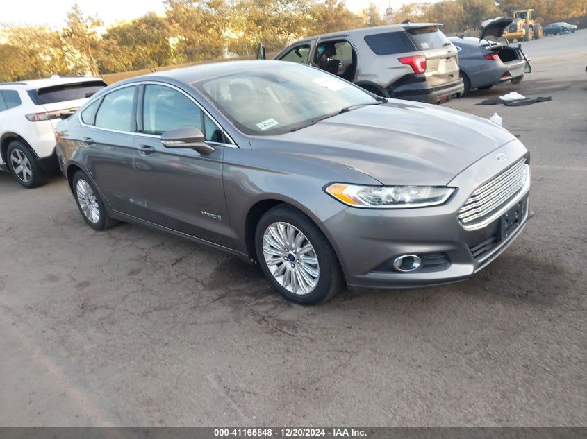 VIN 3FA6P0LU4DR325072 2013 FORD FUSION HYBRID no.1