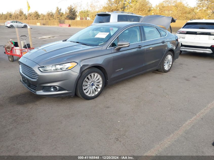 VIN 3FA6P0LU4DR325072 2013 FORD FUSION HYBRID no.2