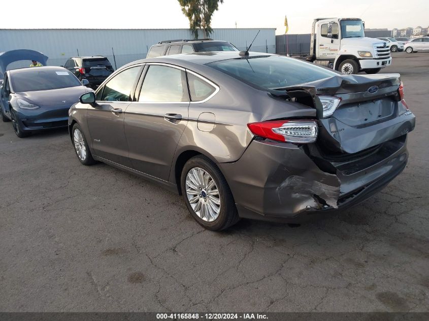 VIN 3FA6P0LU4DR325072 2013 FORD FUSION HYBRID no.3