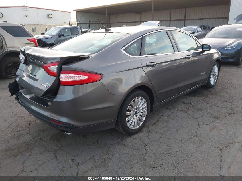 VIN 3FA6P0LU4DR325072 2013 FORD FUSION HYBRID no.4