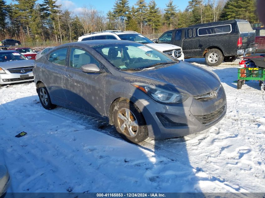 VIN 5NPDH4AE6EH504073 2014 HYUNDAI ELANTRA no.1