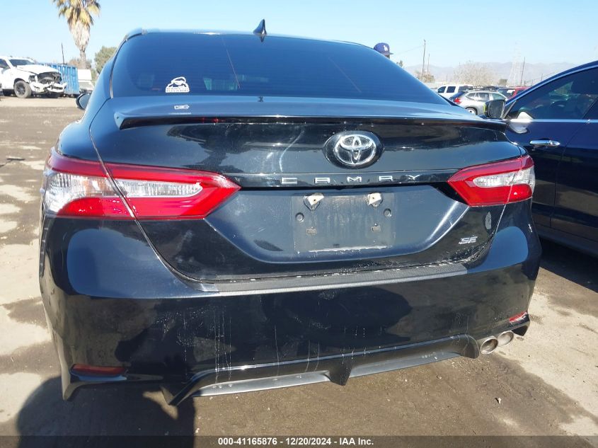 2019 Toyota Camry Se VIN: 4T1B11HK0KU830485 Lot: 41165876