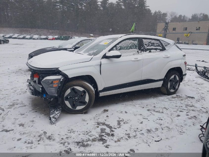 2025 Hyundai Kona Electric Limited VIN: KM8HE3A60SU018112 Lot: 41165981