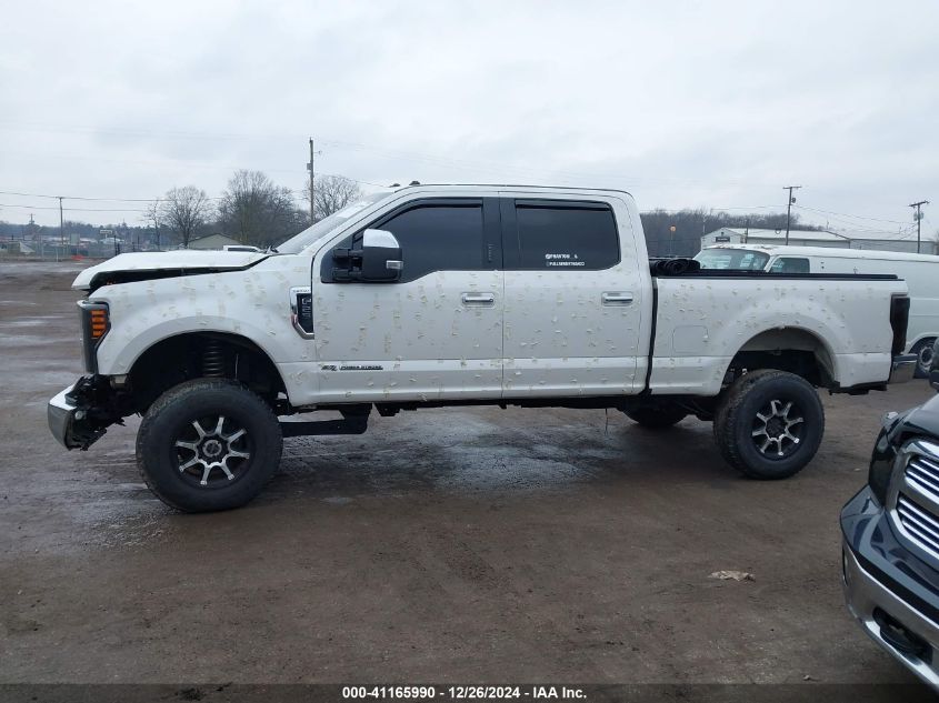 2018 Ford F-250 Lariat VIN: 1FT7W2BT9JEC37378 Lot: 41165990