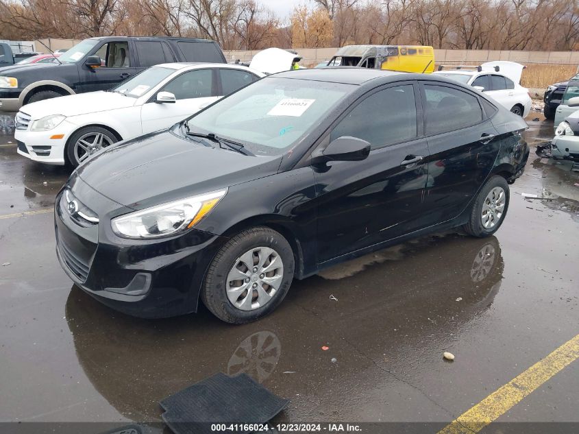 VIN KMHCT4AE4HU356621 2017 HYUNDAI ACCENT no.2