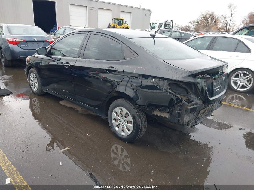 VIN KMHCT4AE4HU356621 2017 HYUNDAI ACCENT no.3