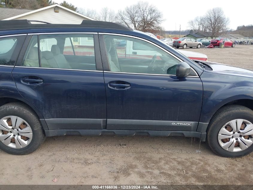 VIN 4S4BRCAC0D3261332 2013 Subaru Outback, 2.5I no.14