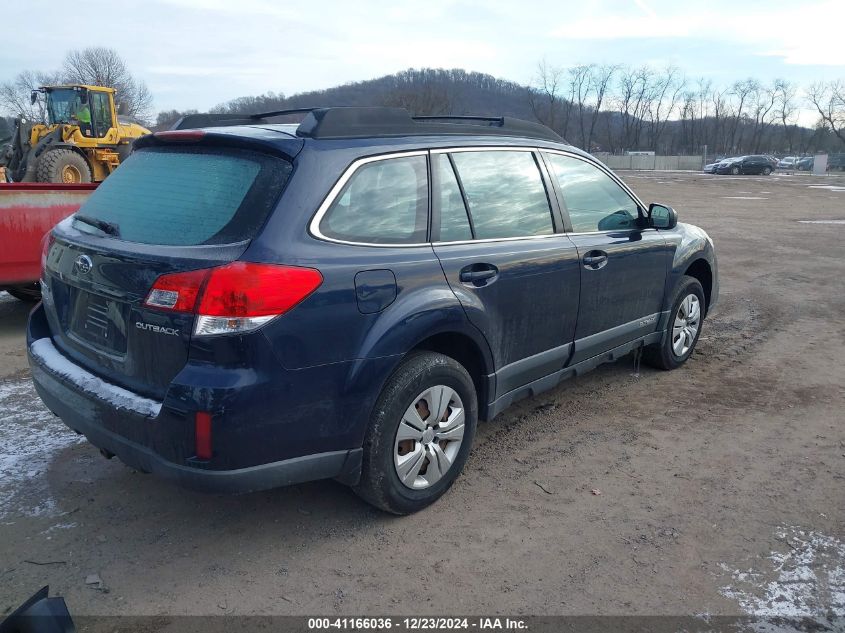 VIN 4S4BRCAC0D3261332 2013 Subaru Outback, 2.5I no.4