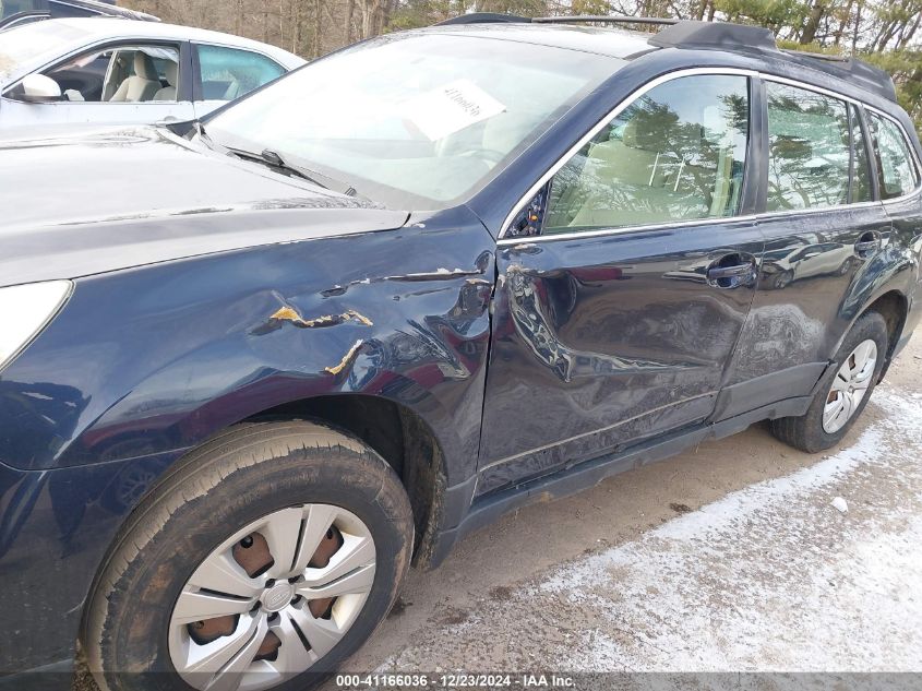 VIN 4S4BRCAC0D3261332 2013 Subaru Outback, 2.5I no.6