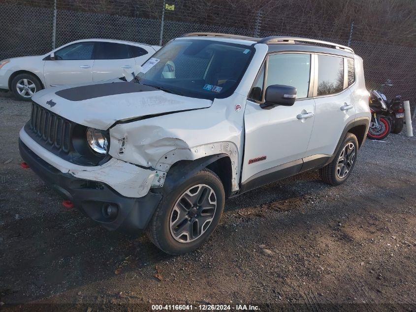 VIN ZACCJBCB4HPF51248 2017 Jeep Renegade, Trailhawk... no.2