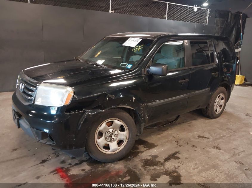 VIN 5FNYF4H25FB044455 2015 HONDA PILOT no.2