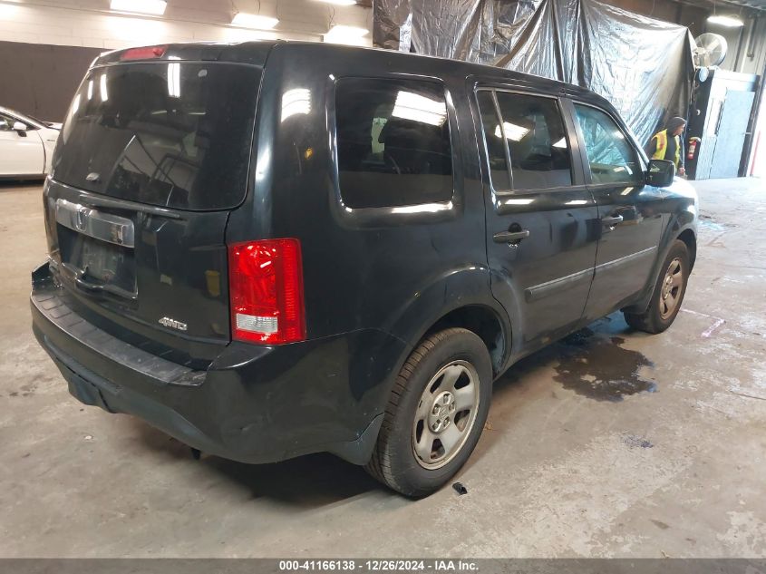 VIN 5FNYF4H25FB044455 2015 HONDA PILOT no.4