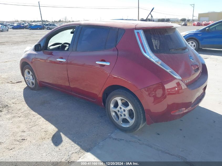 VIN 1N4AZ0CP0DC416126 2013 Nissan Leaf, S no.3