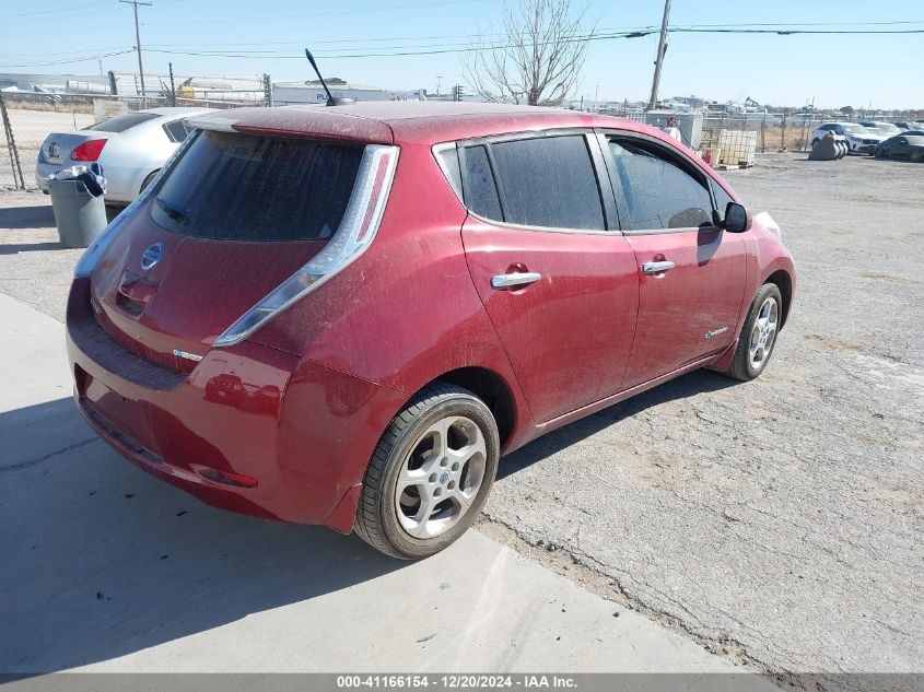 VIN 1N4AZ0CP0DC416126 2013 Nissan Leaf, S no.4