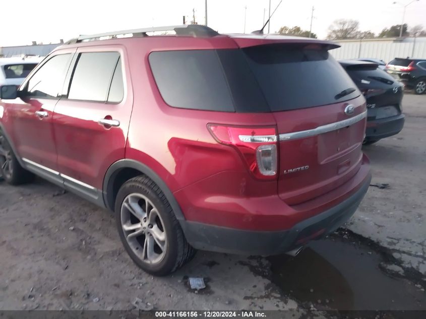 VIN 1FM5K7F82FGA77938 2015 Ford Explorer, Limited no.3