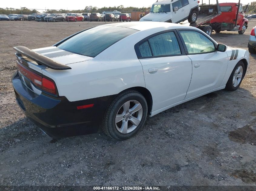 VIN 2C3CDXBG0DH507703 2013 Dodge Charger, SE no.4