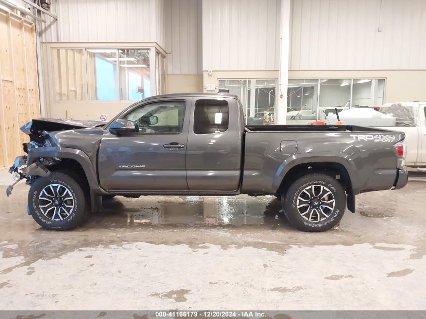 2020 Toyota Tacoma Trd Sport VIN: 5TFSZ5ANXLX216407 Lot: 41166179