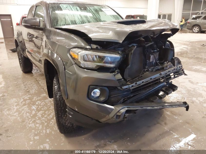 2020 Toyota Tacoma Trd Sport VIN: 5TFSZ5ANXLX216407 Lot: 41166179