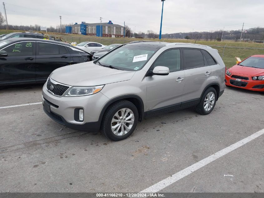 VIN 5XYKUDA73FG603298 2015 KIA Sorento, Ex V6 no.2