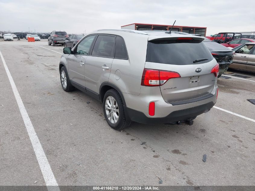 VIN 5XYKUDA73FG603298 2015 KIA Sorento, Ex V6 no.3