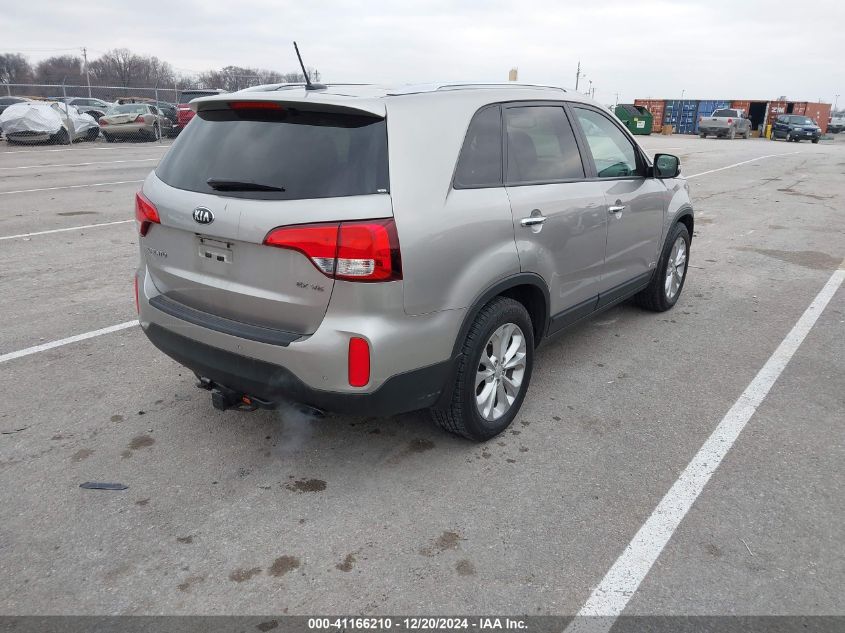 VIN 5XYKUDA73FG603298 2015 KIA Sorento, Ex V6 no.4