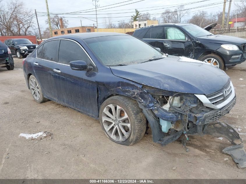 VIN 1HGCR2F57DA029563 2013 Honda Accord, Sport no.1