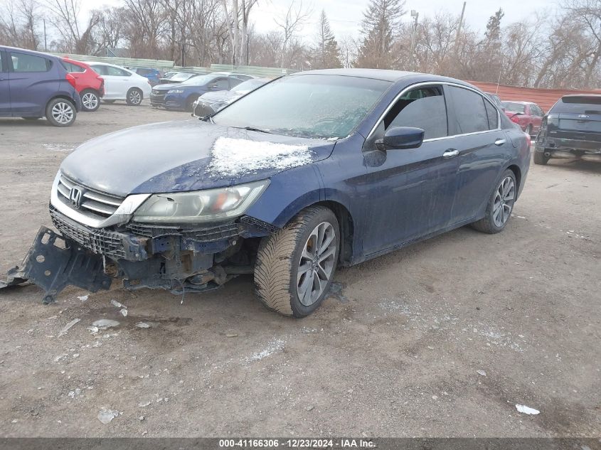 VIN 1HGCR2F57DA029563 2013 Honda Accord, Sport no.2