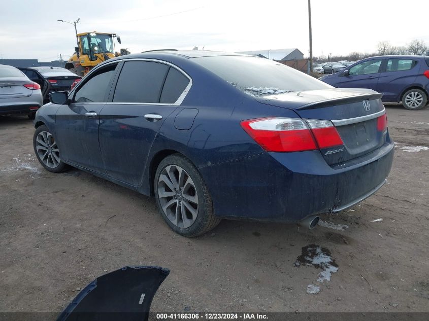 VIN 1HGCR2F57DA029563 2013 Honda Accord, Sport no.3