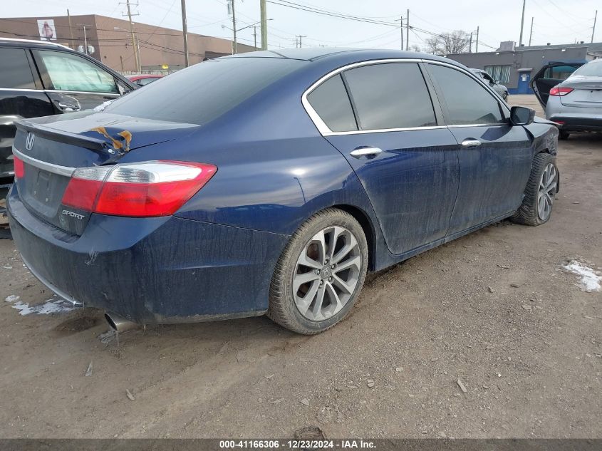 VIN 1HGCR2F57DA029563 2013 Honda Accord, Sport no.4