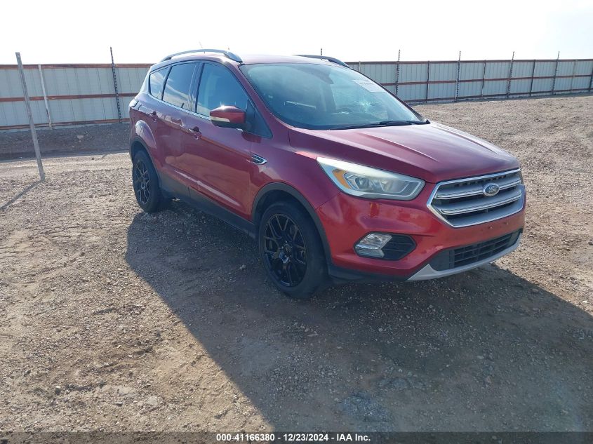 VIN 1FMCU0J9XHUC99012 2017 Ford Escape, Titanium no.1