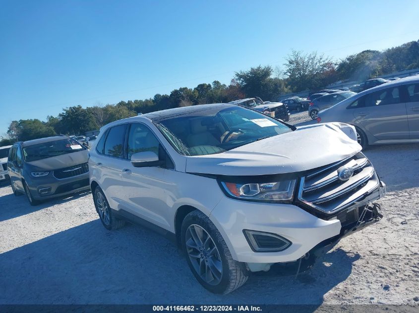 VIN 2FMPK3K89JBC49339 2018 Ford Edge, Titanium no.1