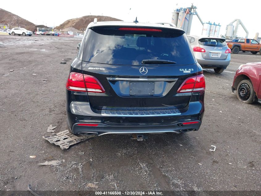 2018 Mercedes-Benz Gle 43 Amg VIN: 4JGDA6EBXJA995583 Lot: 41166508