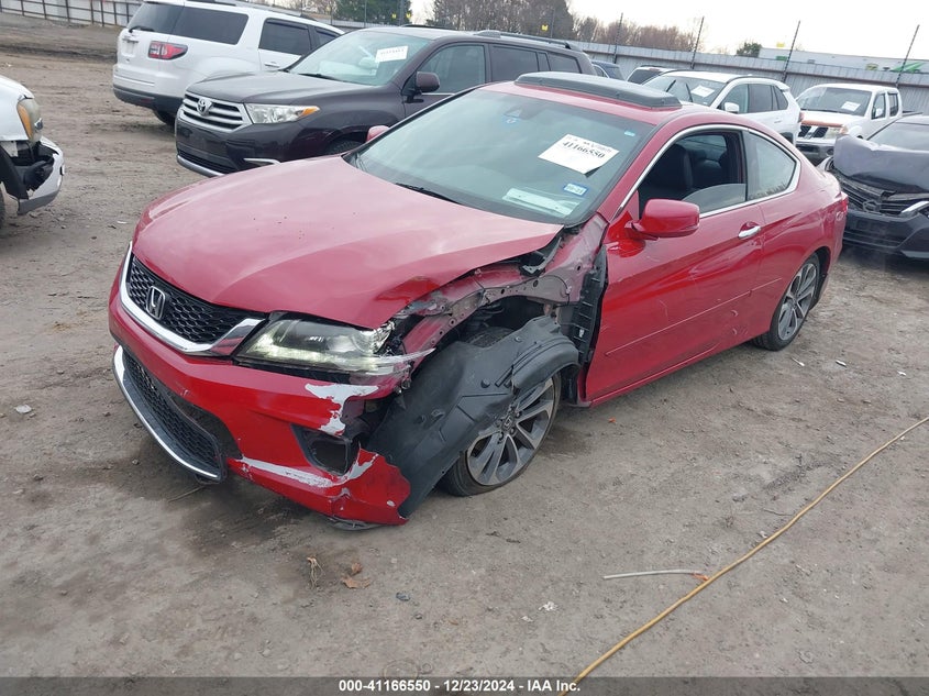 2014 HONDA ACCORD VIN: 1HGCT2B84EA005580