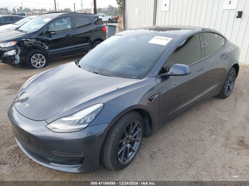 VIN 5YJ3E1EB8KF492926 2019 TESLA MODEL 3 no.2